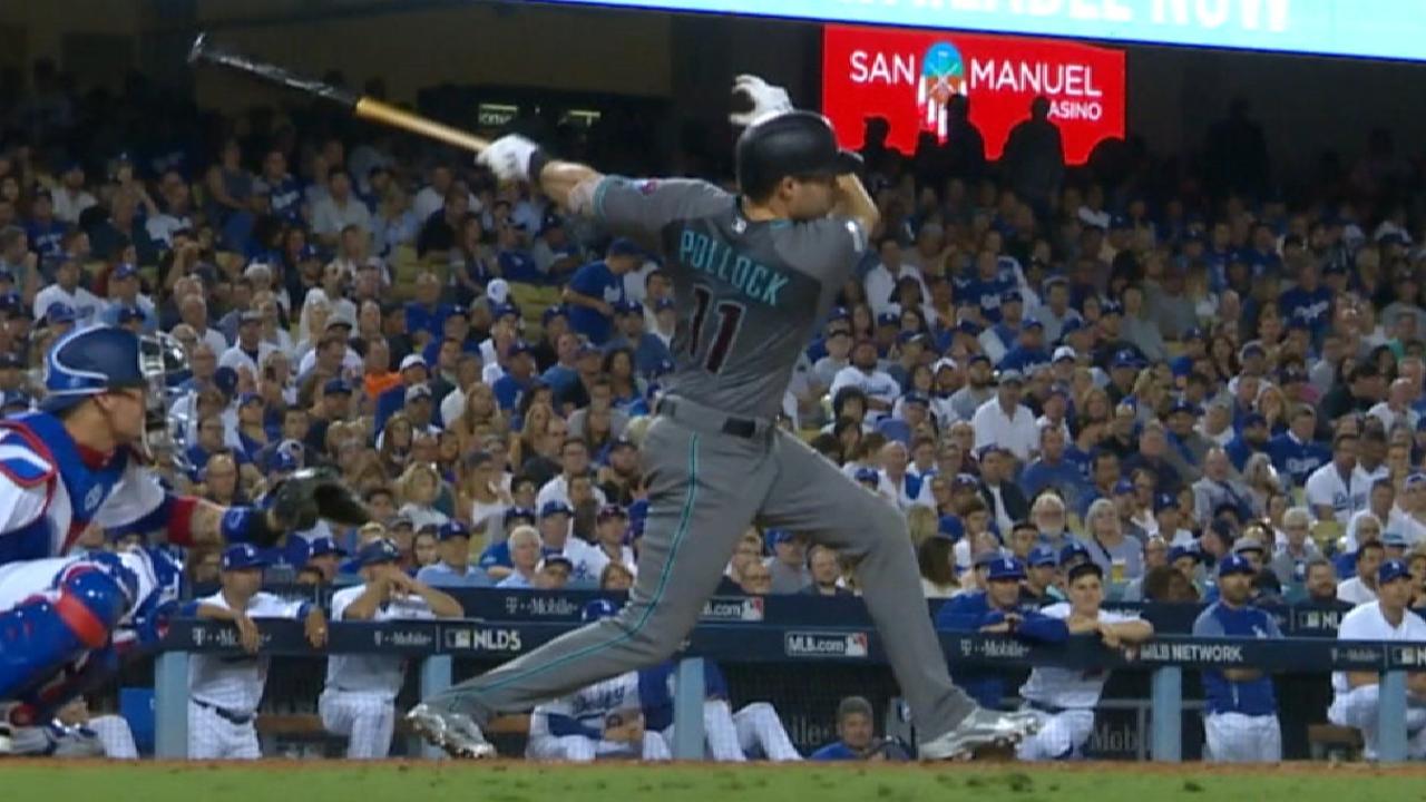 Pollock's solo home run