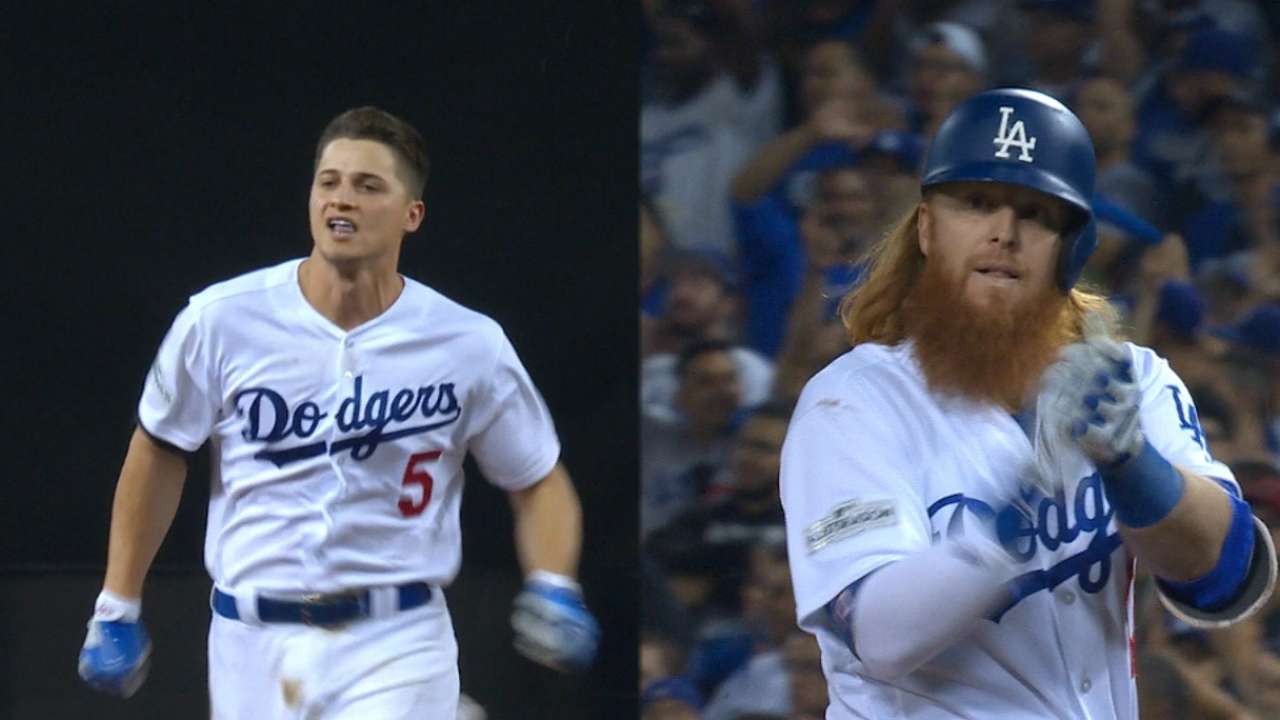 Seager, Turner drive in a pair