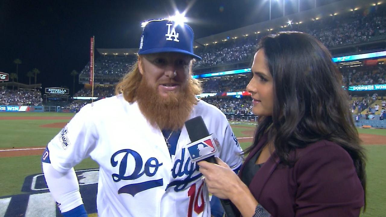 Turner on Dodgers' Game 1 win