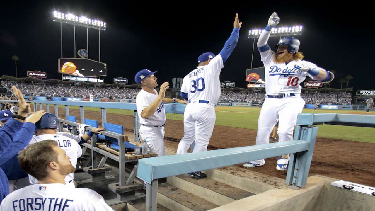 Roberts on Turner's clutch homer