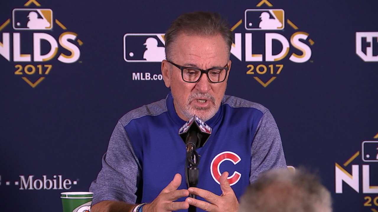 Maddon on starting Quintana