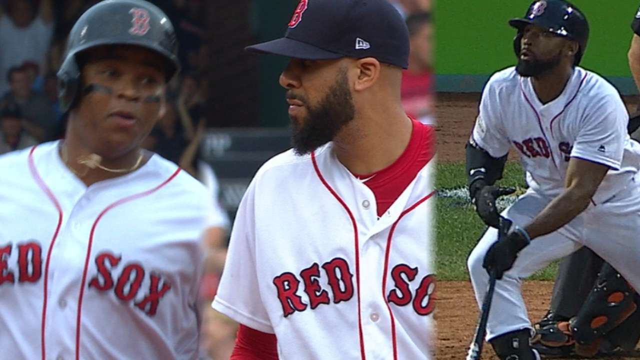 Price, Devers, JBJ come up big