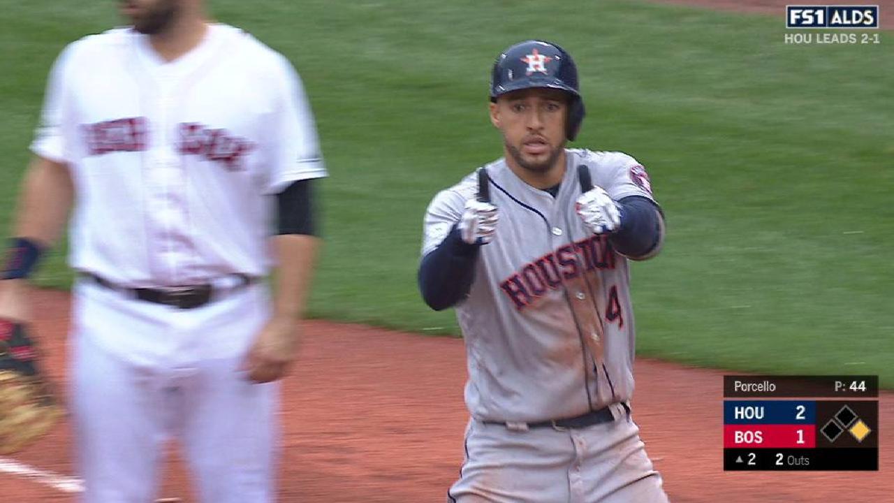 Springer's RBI single