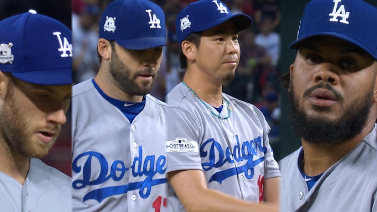 Dodgers 'pen shuts out D-backs