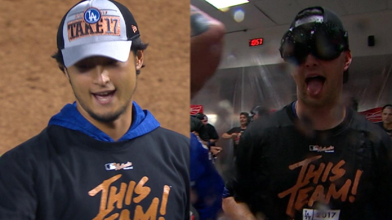 Dodgers elated, but NLDS sweep 'just a step'
