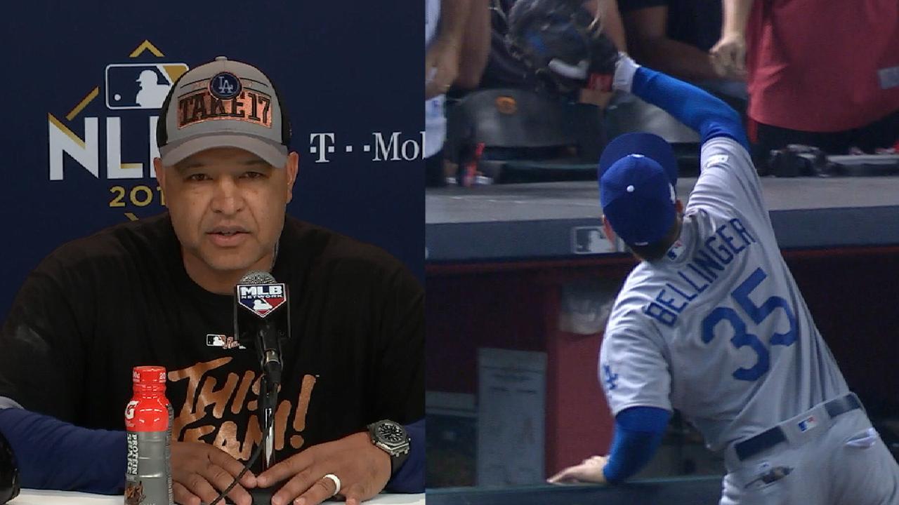 Roberts lauds Bellinger