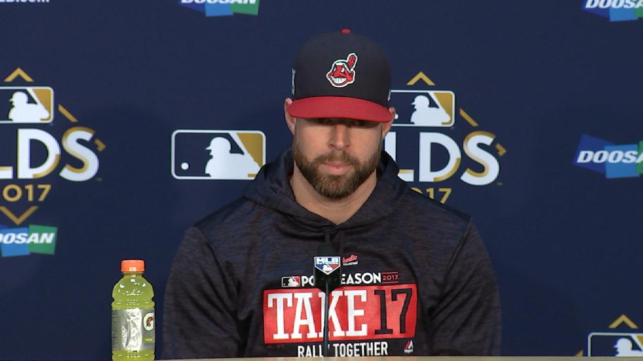 Kluber on previous experience