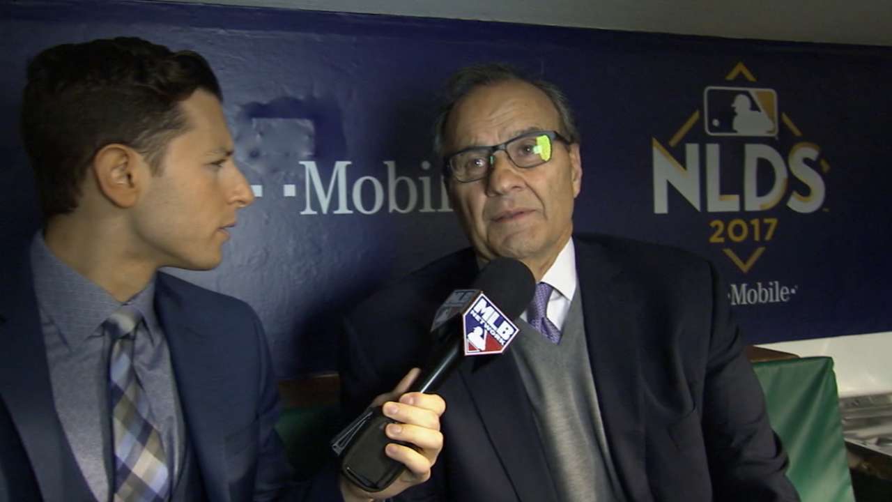 Torre on Game 4 being postponed