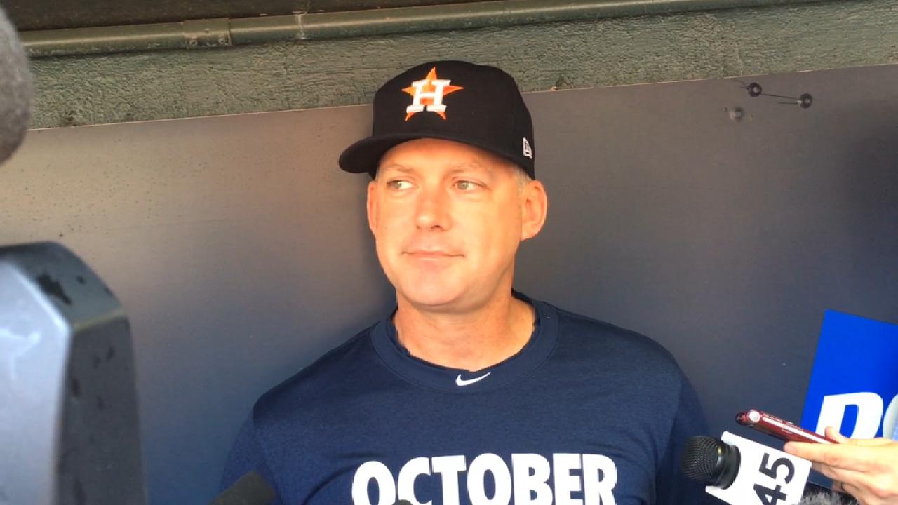 Astros happy to stay home but wary of Yanks