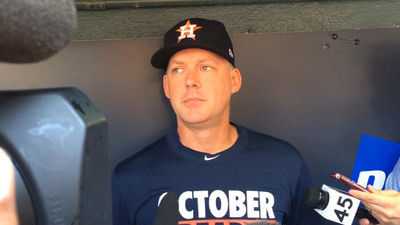 Hinch on what's next for Astros