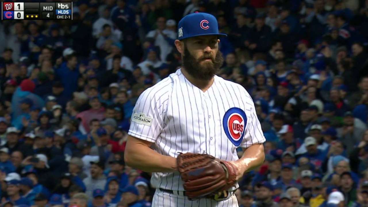 Arrieta escapes a jam in 4th
