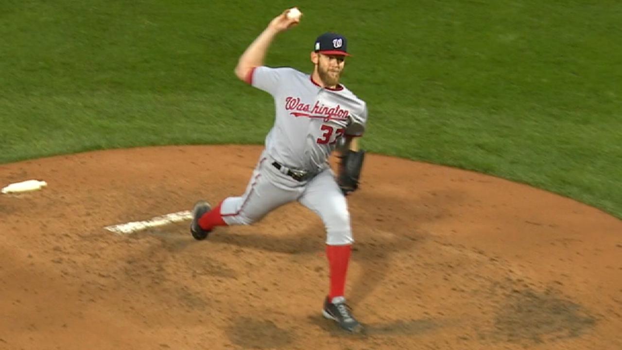Strasburg's 12 K's in 12 seconds