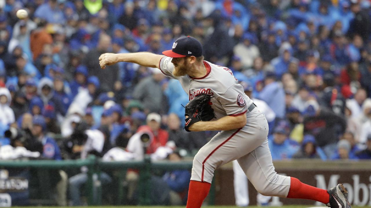 Strasburg on pitching Game 4