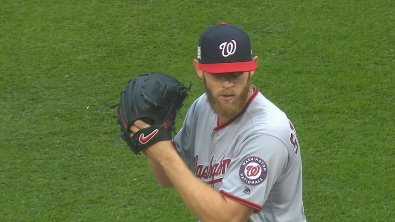 Strasburg's 22 K's in 22 seconds