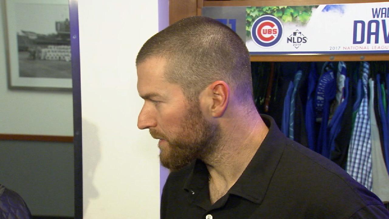 Davis talks about his outing