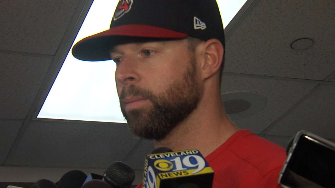 Kluber on his Game 5 start