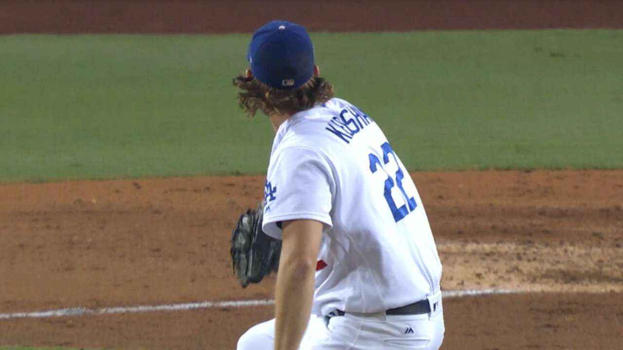 Kershaw announced as starter for NLCS opener
