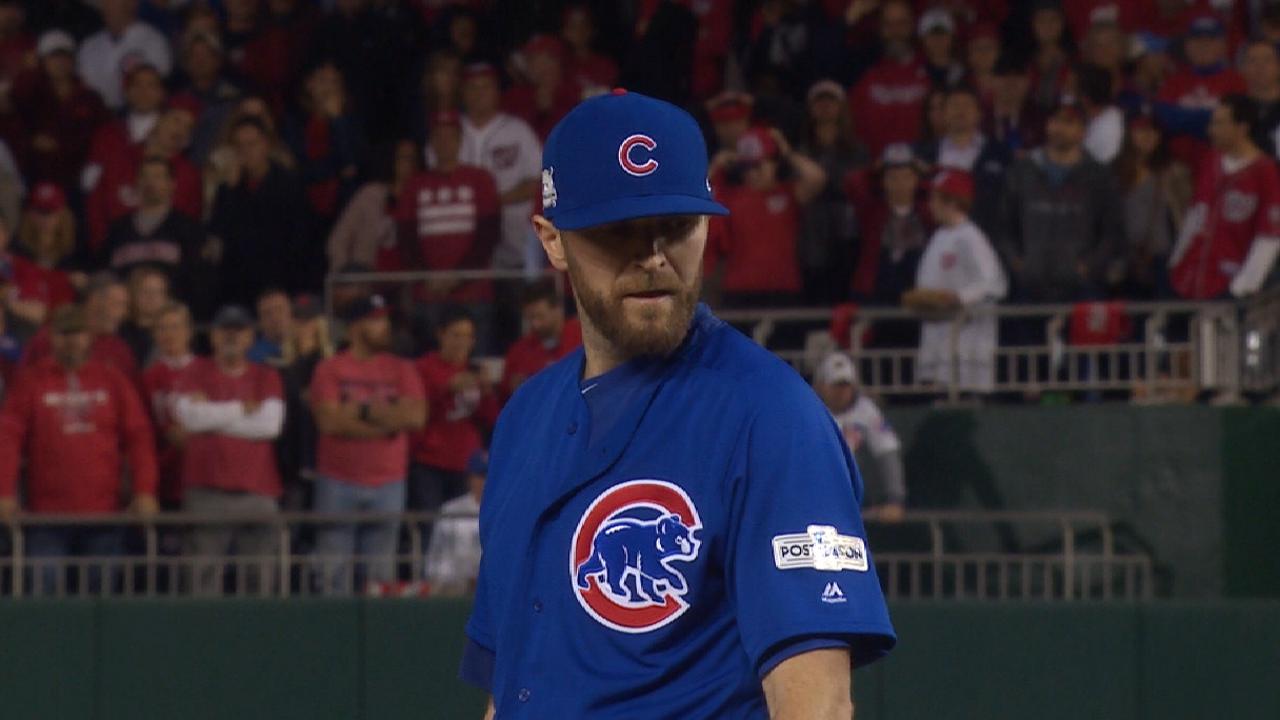 'Stone cold' Davis closes NLDS with 7-out save