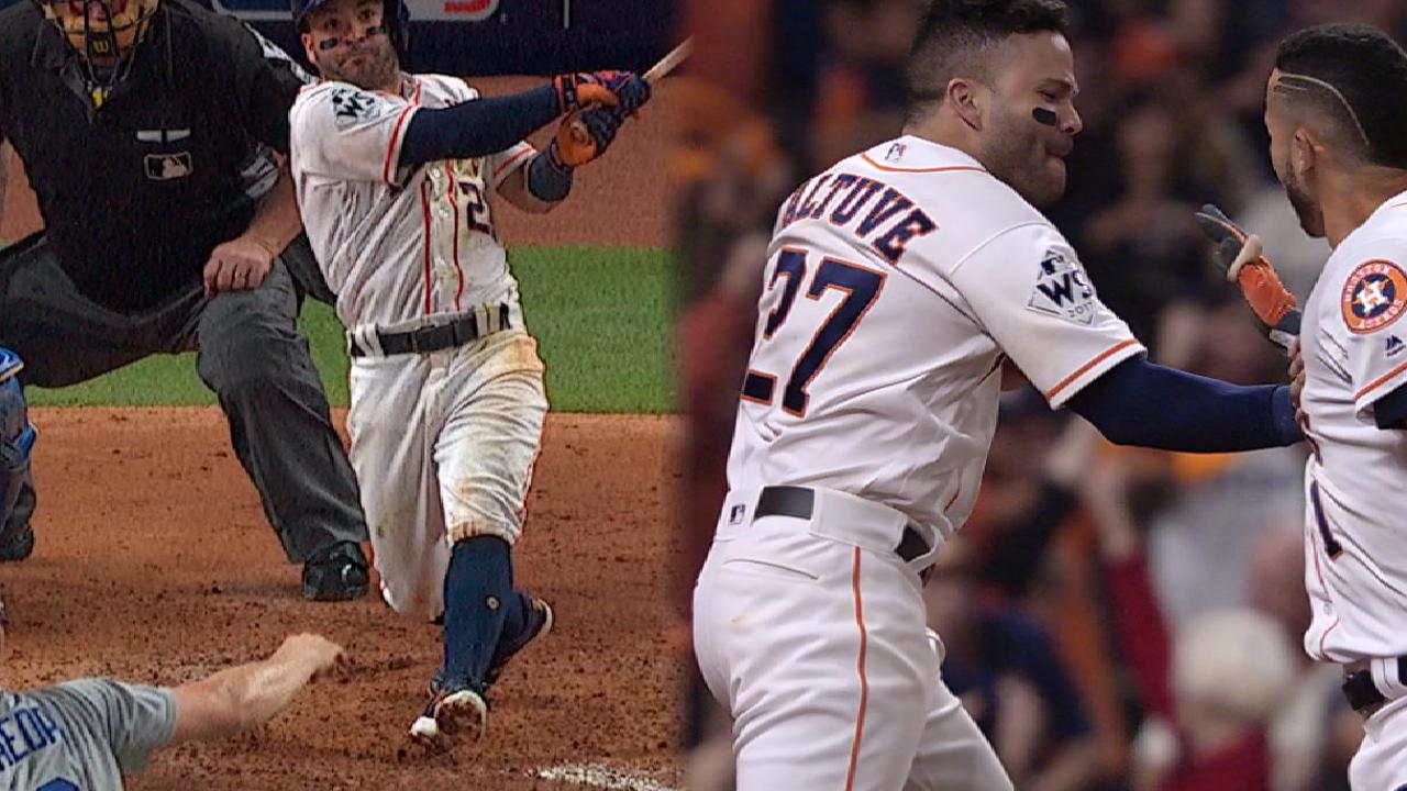 Altuve empuja 4 en el Juego 5