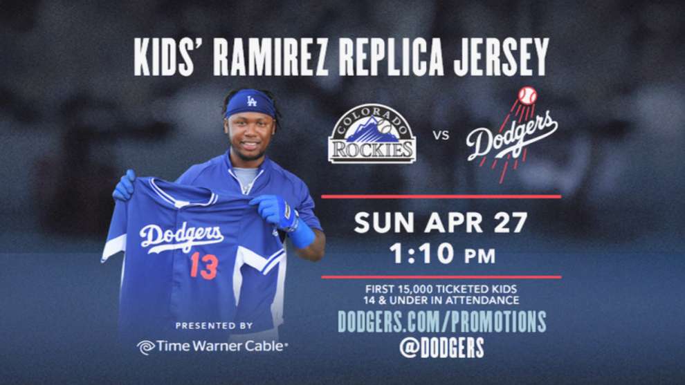 dodgers jersey ramirez