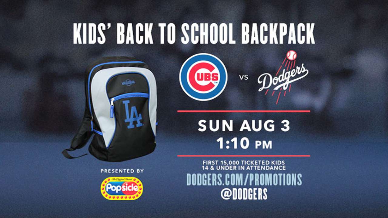 dodgers kids backpack
