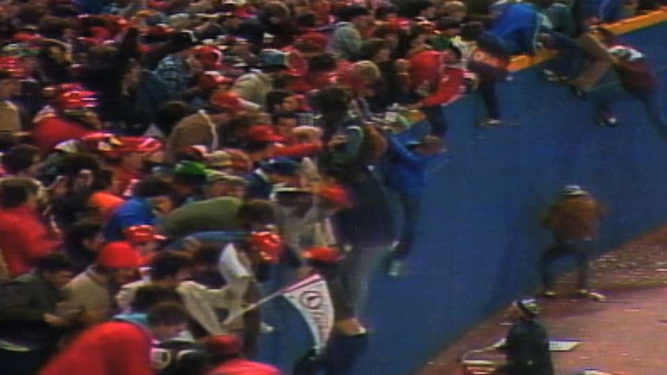 Cardinals win the 1982 Series