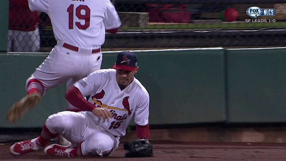 Grichuk's sliding catch