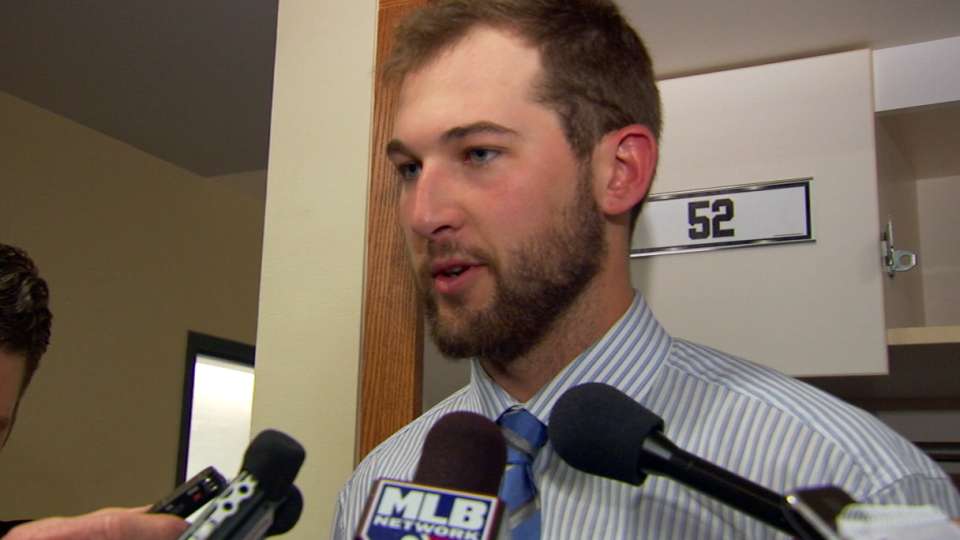 Wacha on walk-off homer, loss