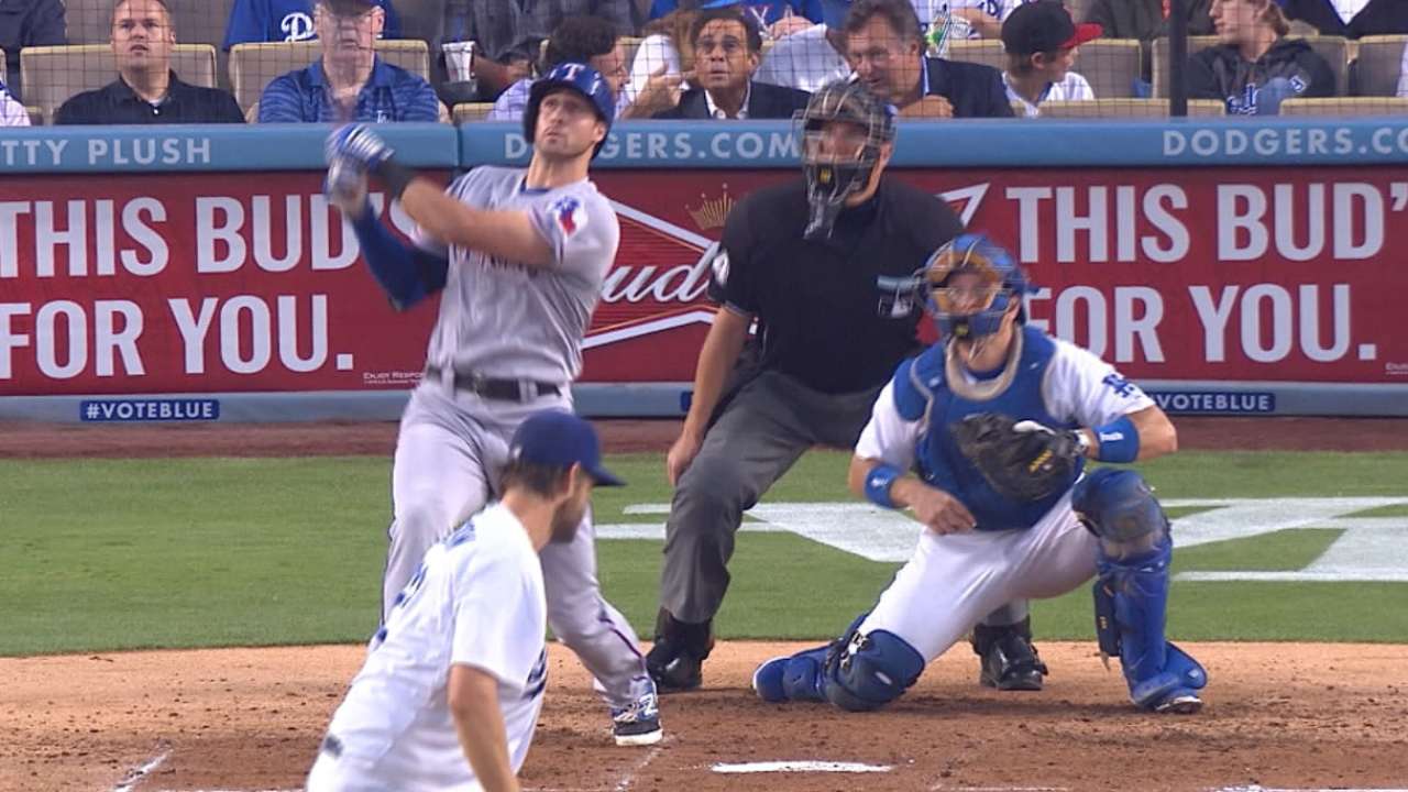 MLB Nerds on X: JOEY GALLO WITH A BASE HIT IN HIS FIRST GAME AS A DODGER.   / X