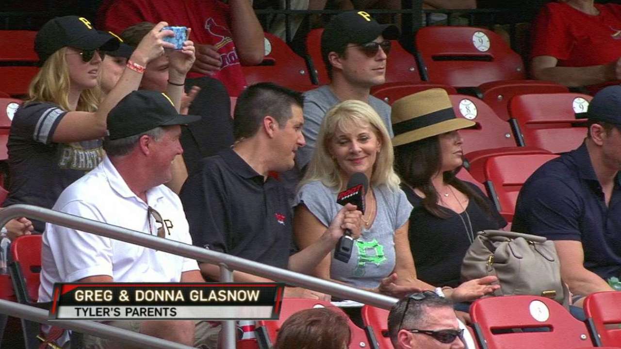 Glasnow's parents on their son | 07/07/2016 | Pittsburgh ...