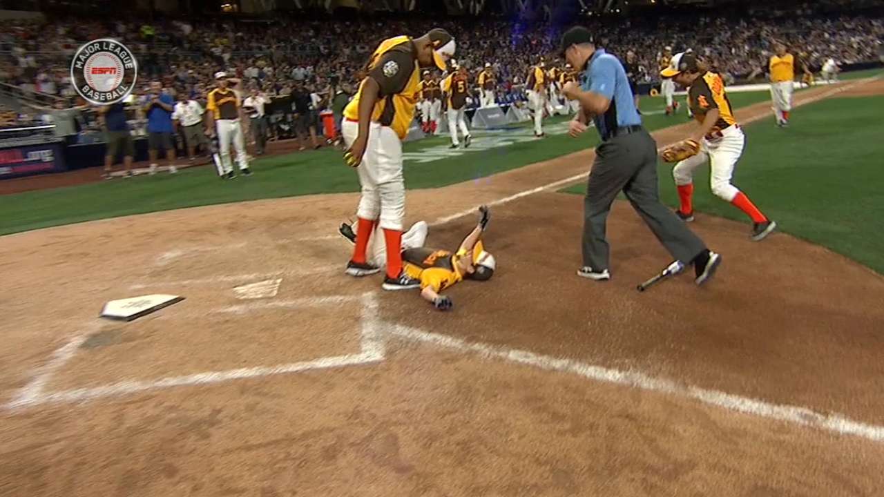 softball home plate