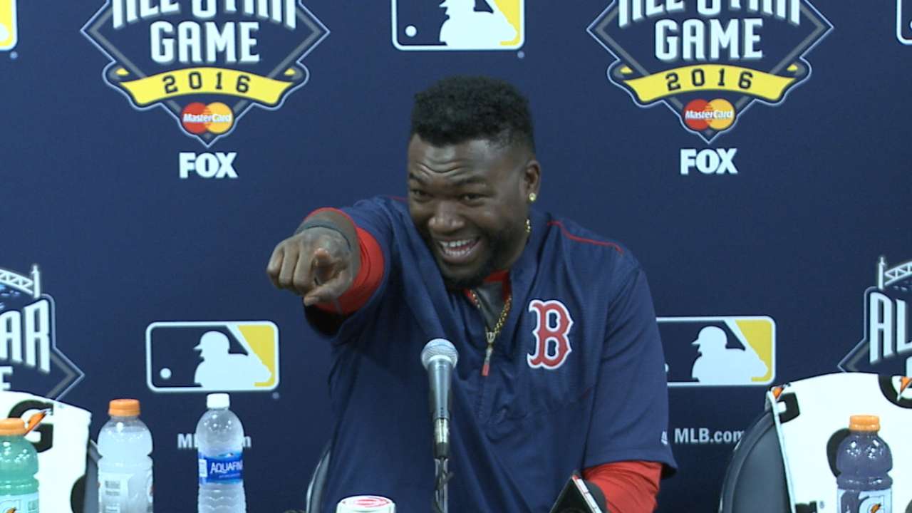 Papi on final ASG appearance