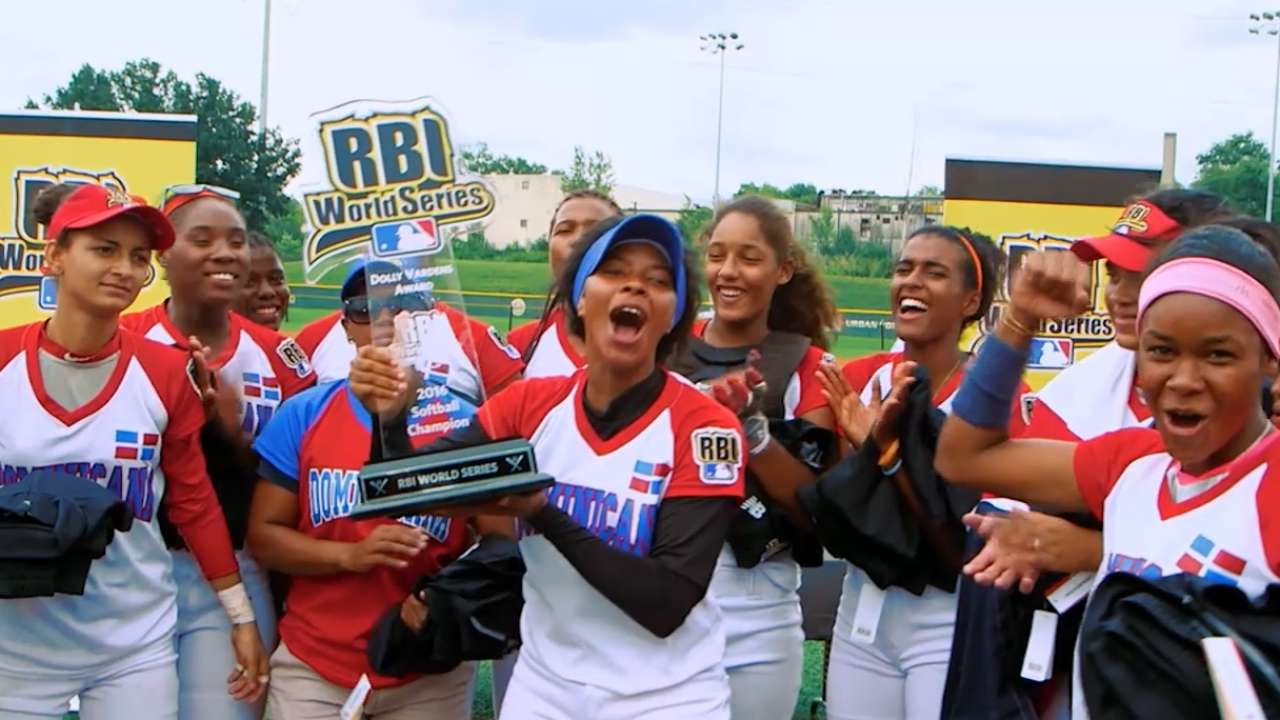 RBI Softball World Series | 08/20/2016 | MLB.com