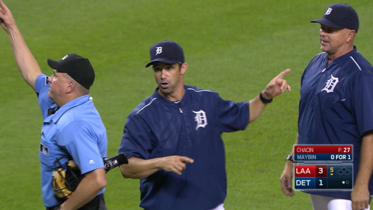 Four Tigers ejected in loss | 08/27/2016 | MLB.com