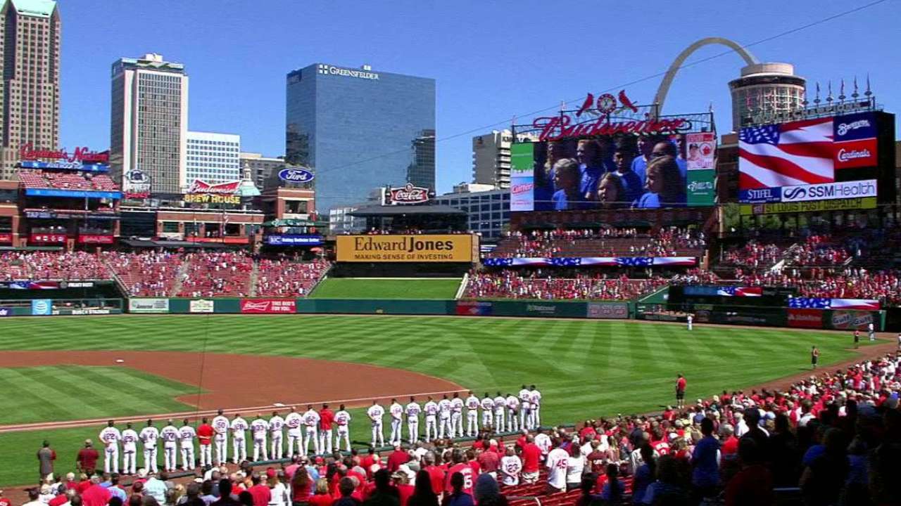 Cardinals recall first game after Sept. 11