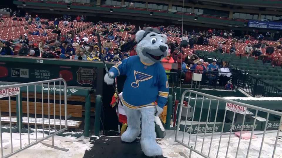 NHL closing ceremonies at Busch