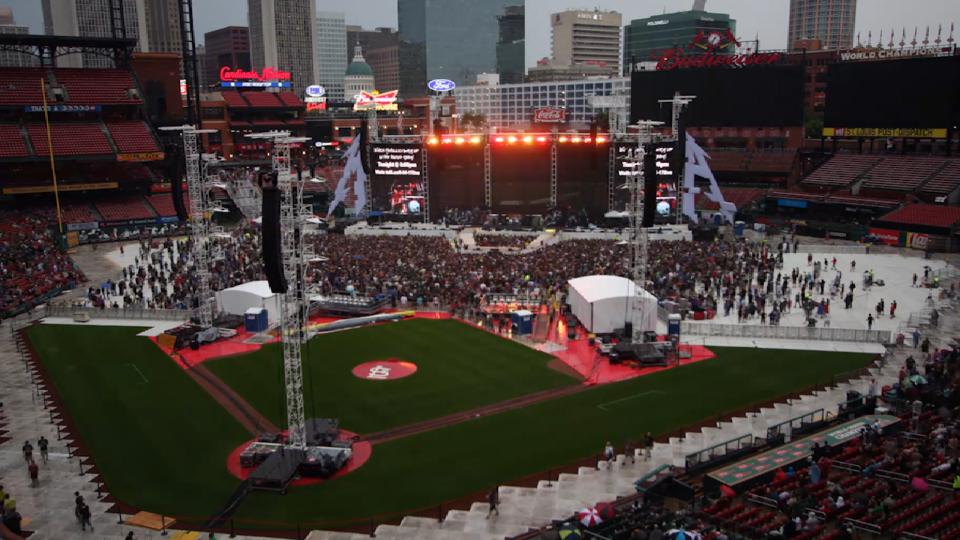 Metallica show time lapse