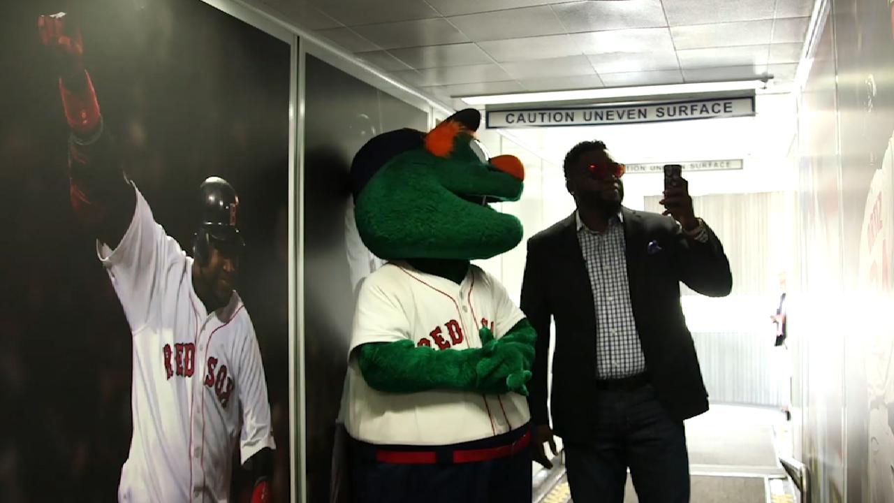 Wally the Green Monster Boston Red Sox Gate Series Mascot