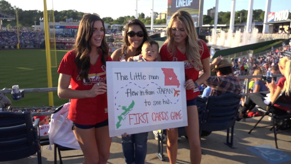 Fredbird on the road in K.C.