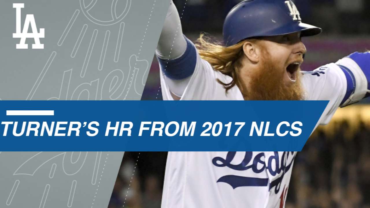 Exactly 29 years after Kirk Gibson, Justin Turner hit a postseason
