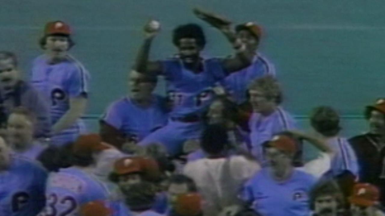 Phillies win 1980 NL pennant