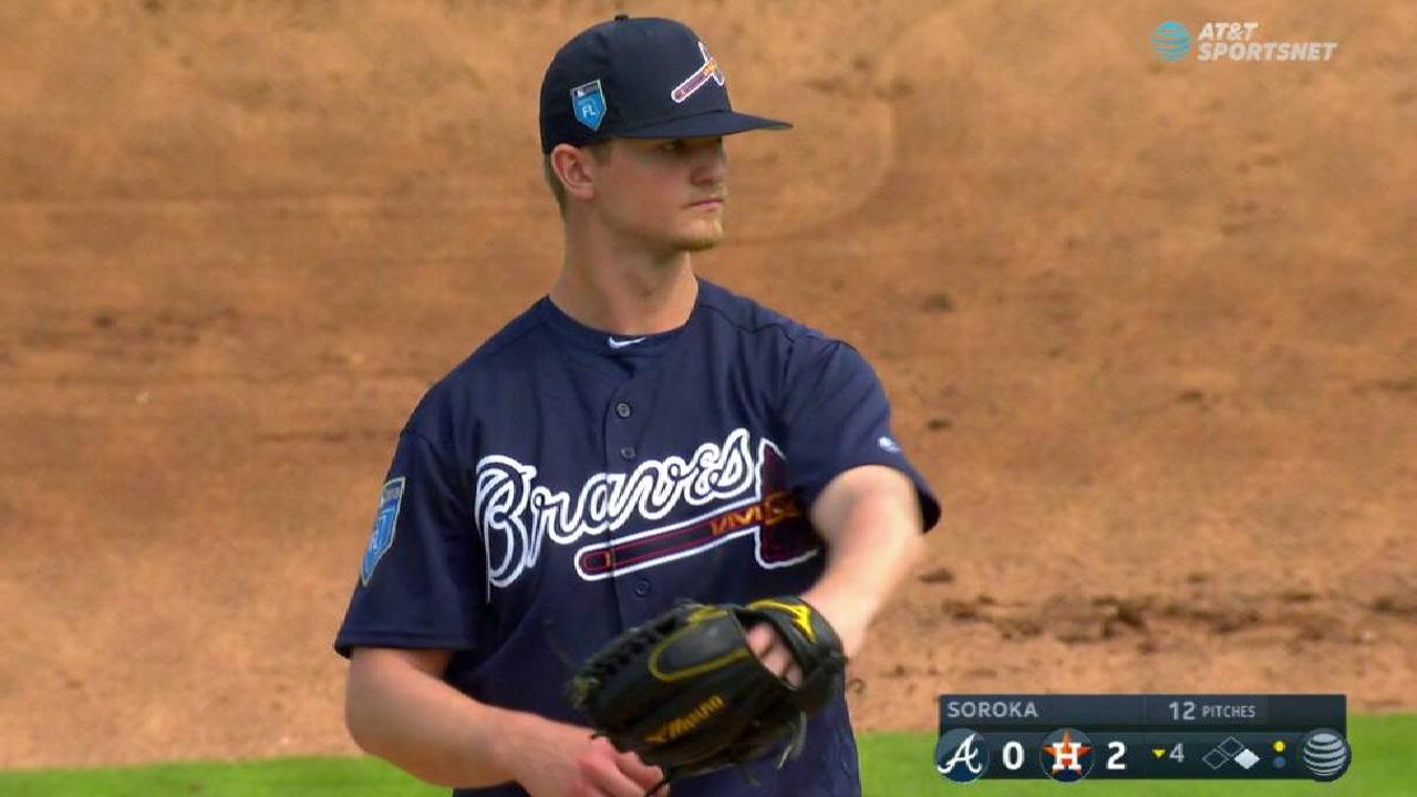 Mike Soroka hurls Braves past Padres