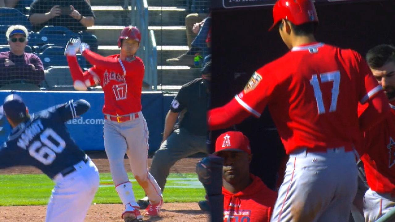 Ohtani excels in offensive debut