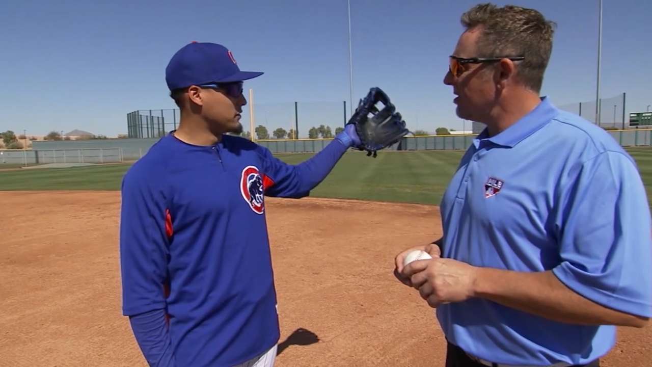 Javier Baez on the art of the tag - ABC7 Chicago