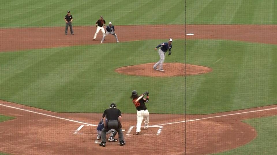 Crawford's RBI single