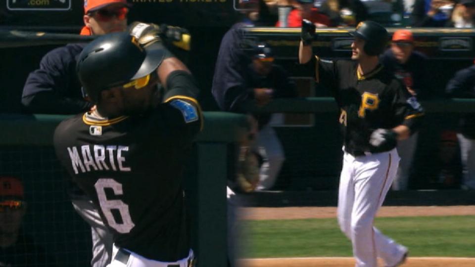 Marte, Freese homer in the 1st