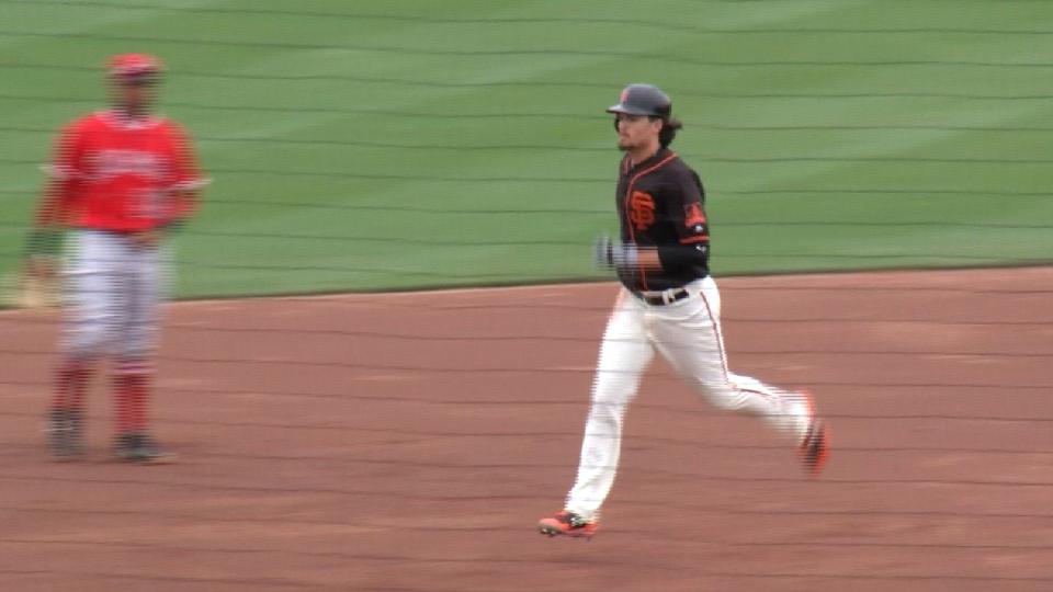 Parker's solo home run
