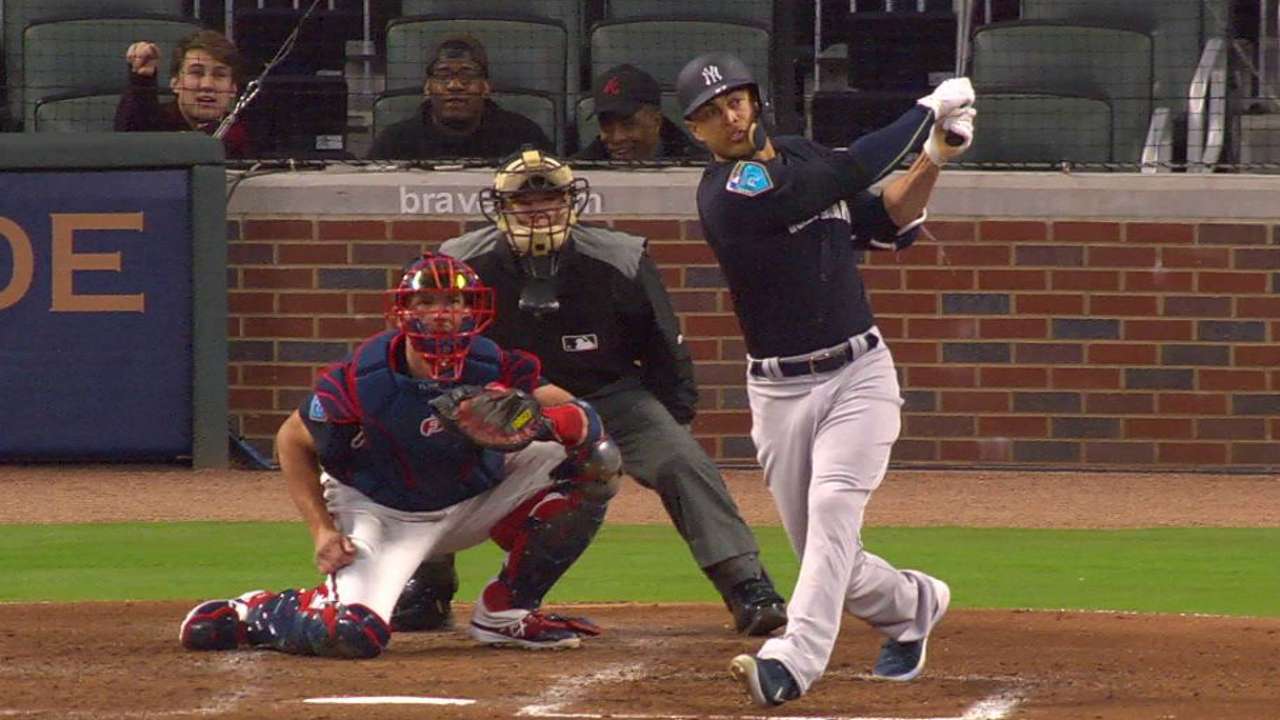 Stanton's two-run home run