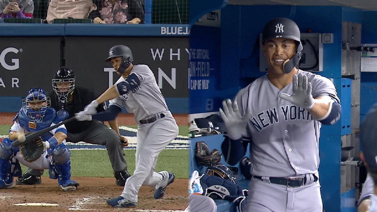 Stanton's monster debut powers Yanks to win