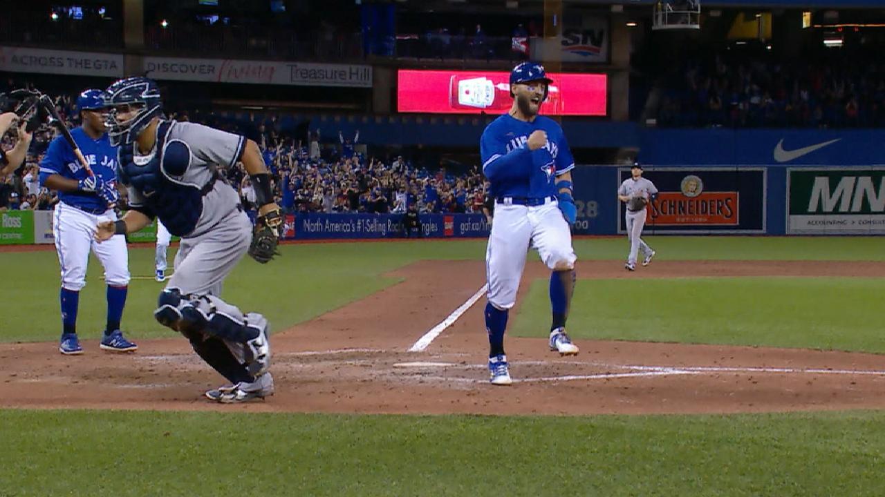 Pillar steals home